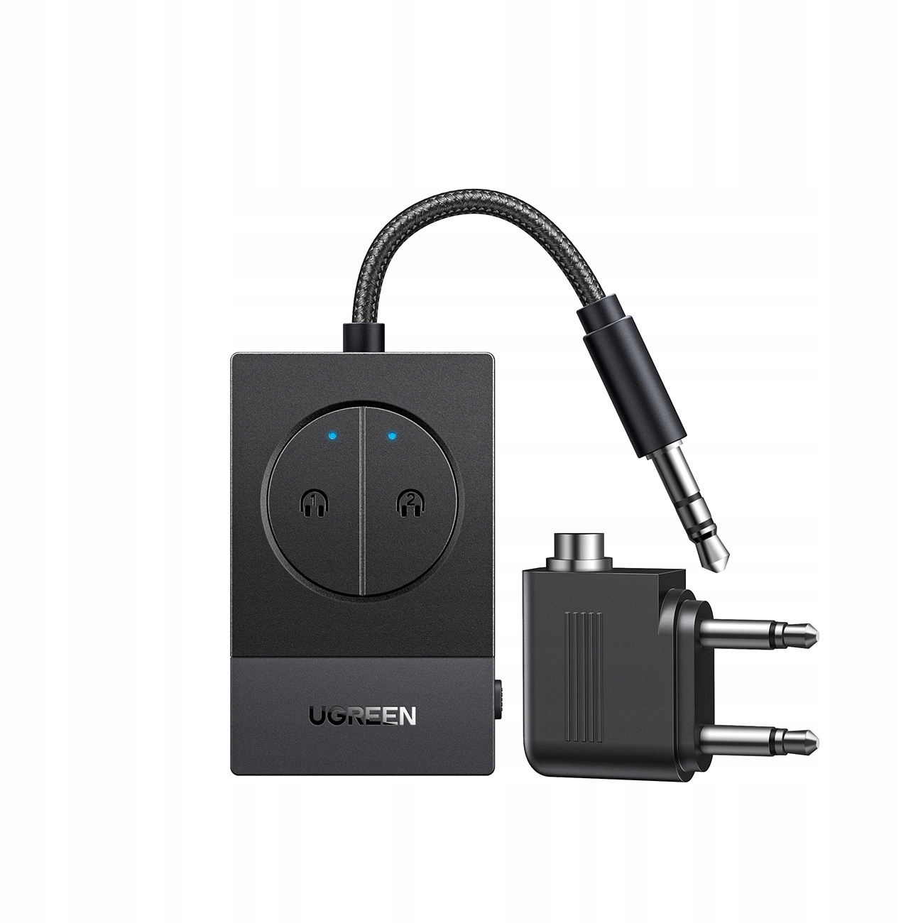 Bluetooth 5.4 audio vysílač černý