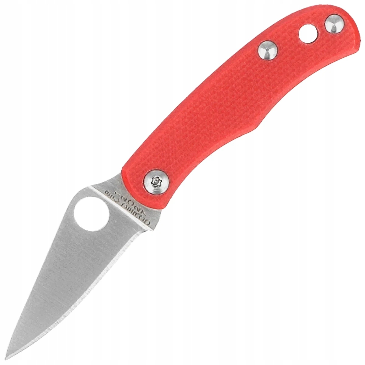 Nůž Edc Spyderco Bug Red G10 Satin Sandvik 12C27