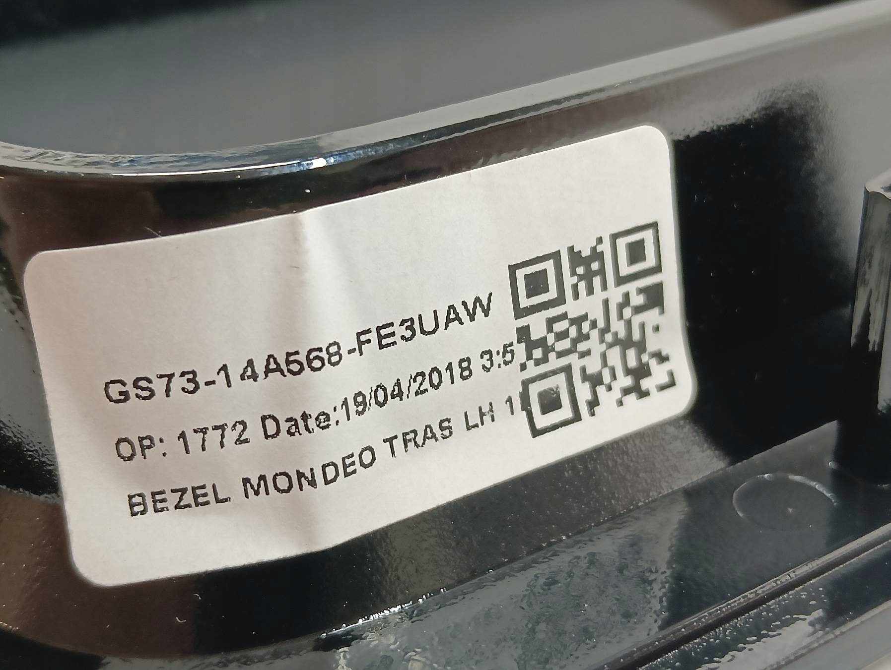 window control switch rear part left right Ford Mondeo Mk5 (2014-)