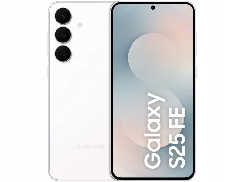 Smartfon Samsung Galaxy S25 Fe 5G 8/256GB 6.7" 120Hz Biały SM-S731