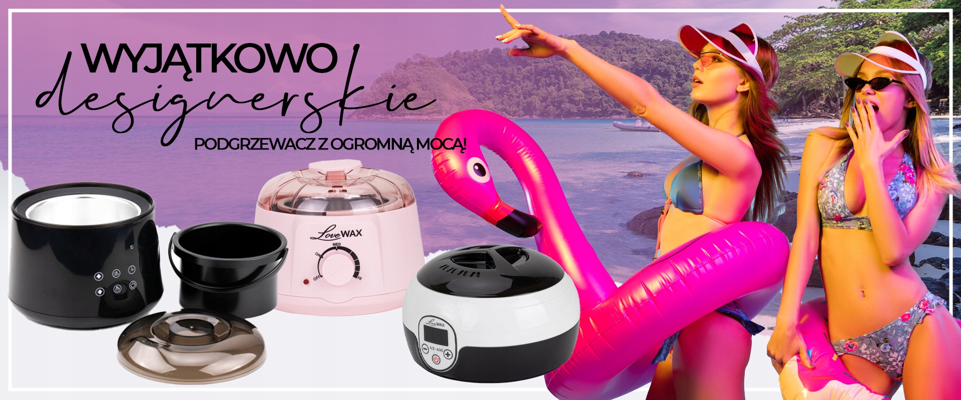 Podgrzewacz do wosku depilacja PRO WAX 700 120W Pojemność 0.7 ml