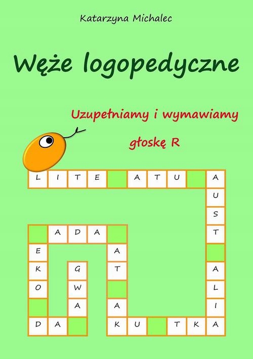 (e-book) Uzupełniamy i wymawiamy głoskę R Węże log