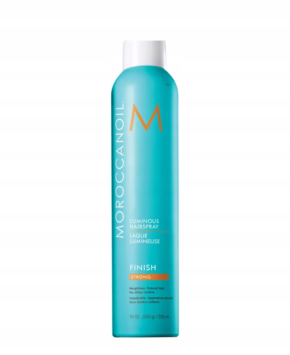 Moroccanoil Luminous Strong Silný lak na vlasy dodávající lesk 330 ml