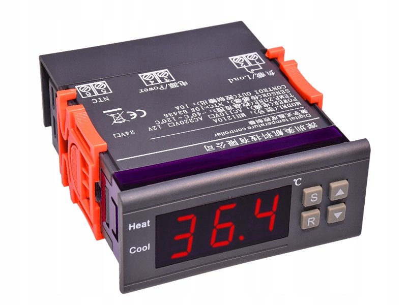 

Regulator temperatury termostat MH1210A 230V 16A