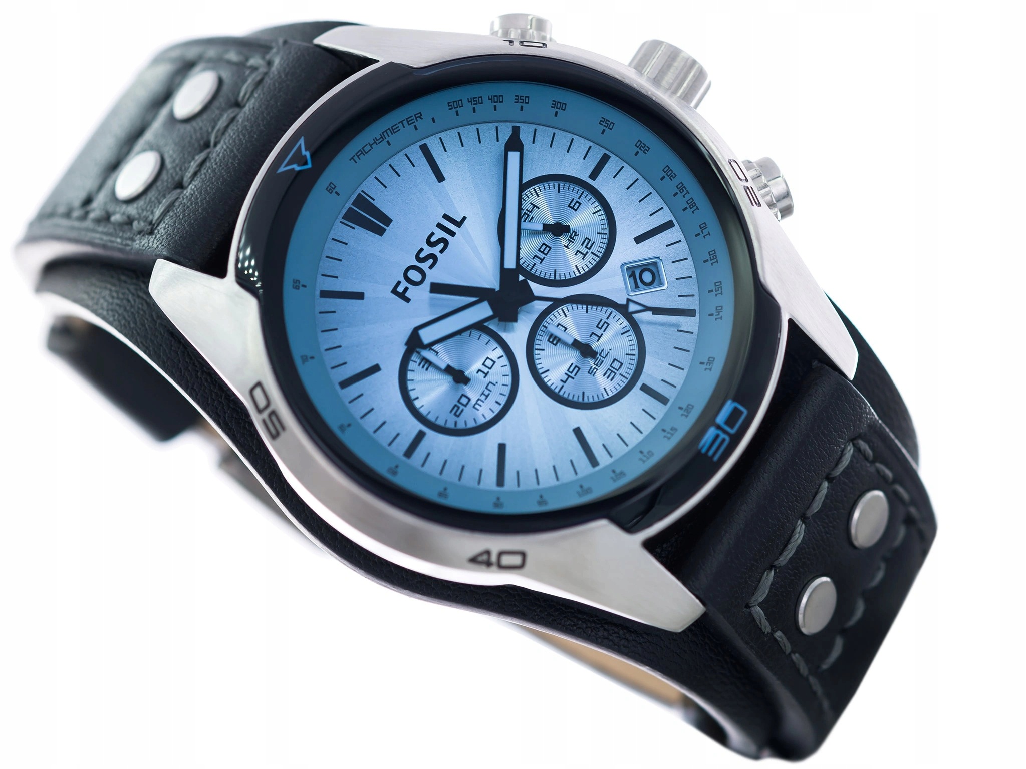 Pánské Hodinky Fossil CH2564 Coachman Stoper Black