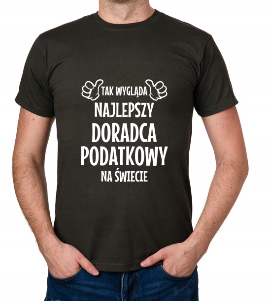 

koszulka Najlepszy Doradca Podatkowy prezent