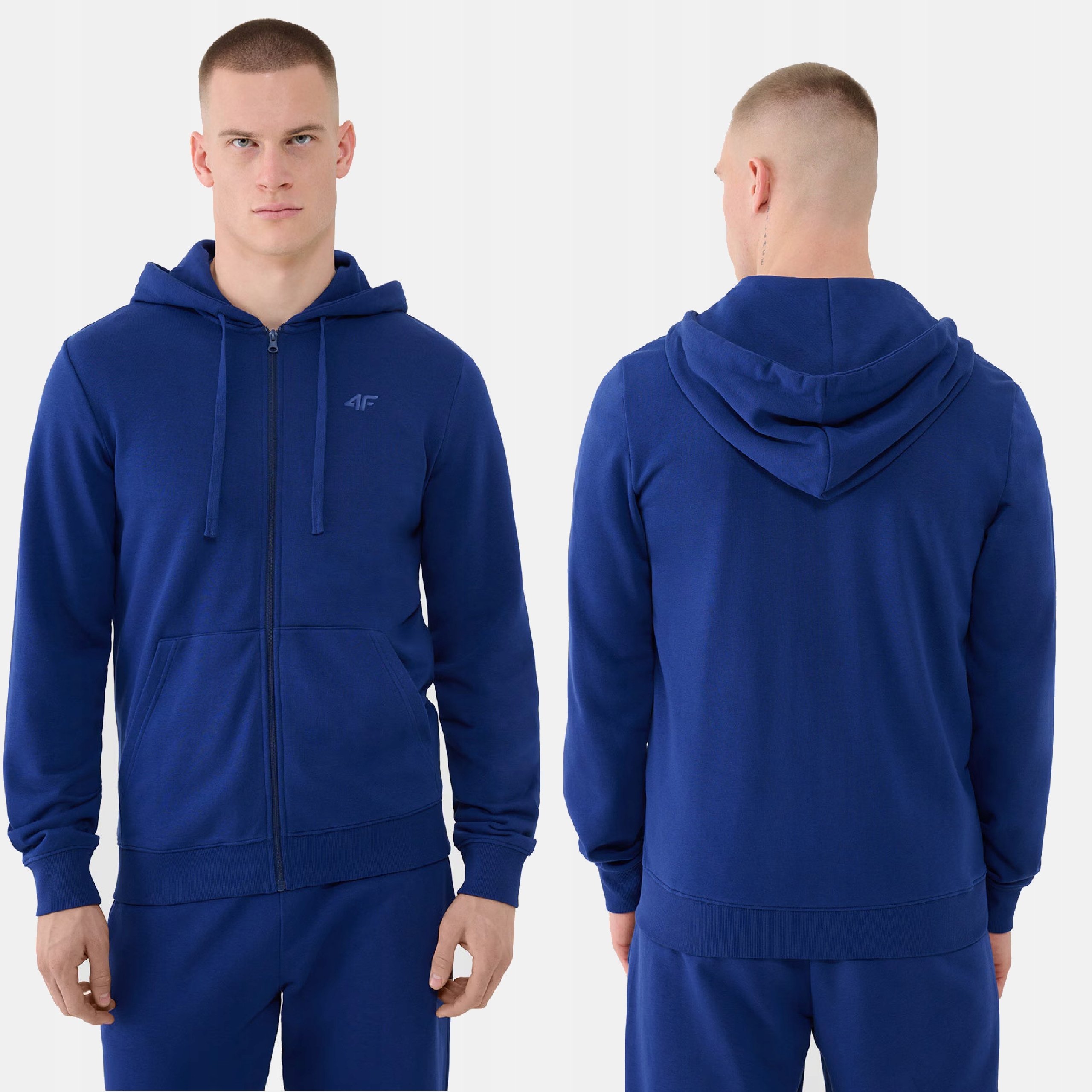 4F Pánská Rozepínací Mikina S Kapucí S Kapucí TSWSM1768 AW25 XXL