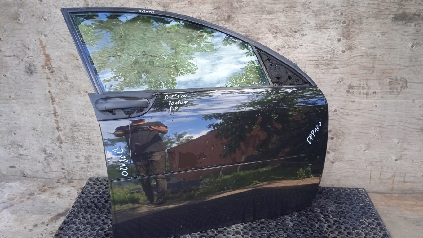 door right SMART FOR FOUR 454 black,