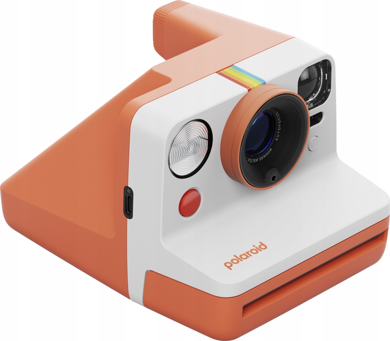 Instantní fotoaparát Polaroid Now Gen 3 Coral pro bleskové fotografie