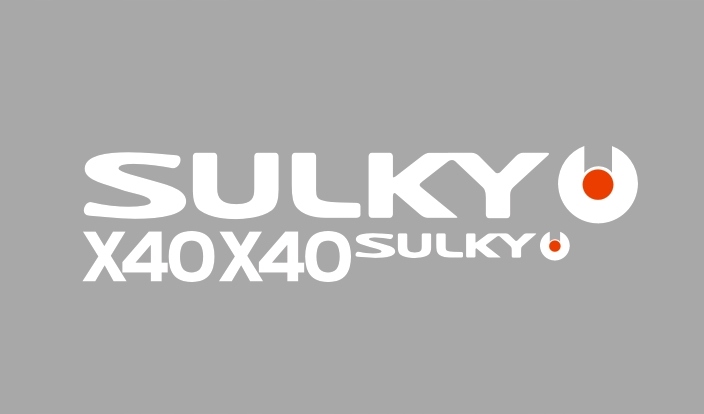 Samolepky s nálepkou Sulky X40