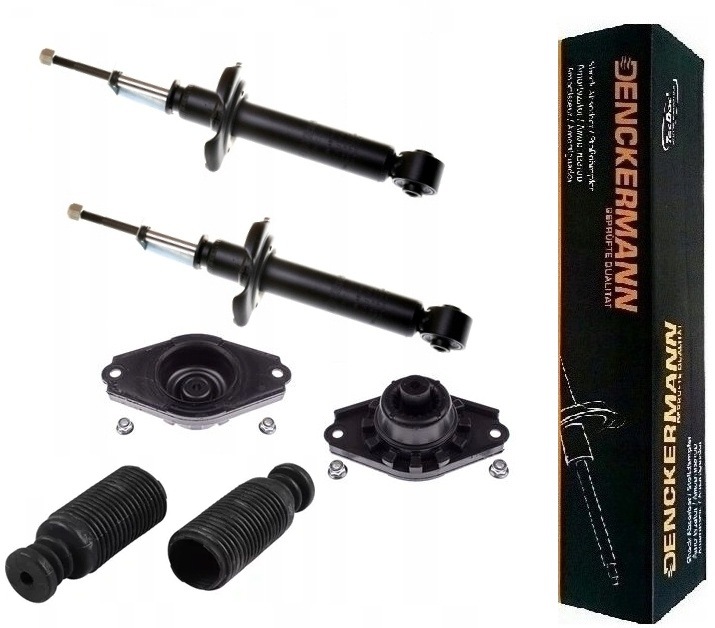 Tlumiče upevnění krytu nárazníku Nissan Almera N16 2001-2006 Zadní Sada