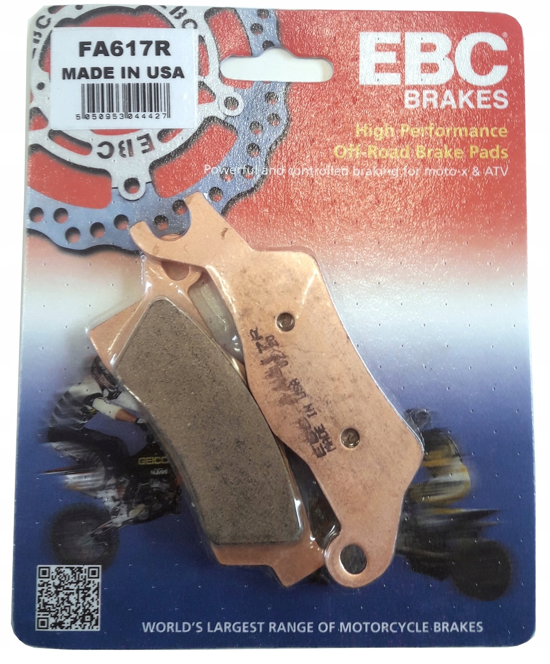 KLOCKI EBC FA617R Can Am OUTLANDER 570 TYL