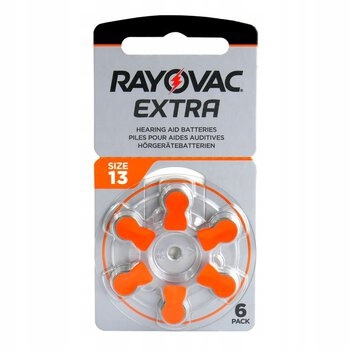 

Baterie słuchowe Rayovac Extra Advanced 13 6 szt