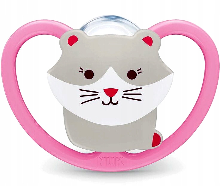 NUK 736385 SMOCZEK SILIKONOWY SPACE 6-18 1SZT