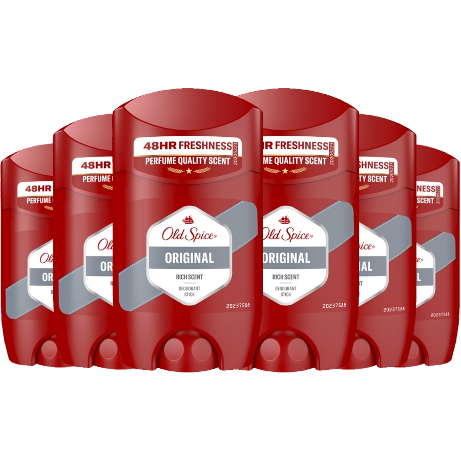 Old Spice Original dezodorant w sztyfcie Męski 6 x 50ml