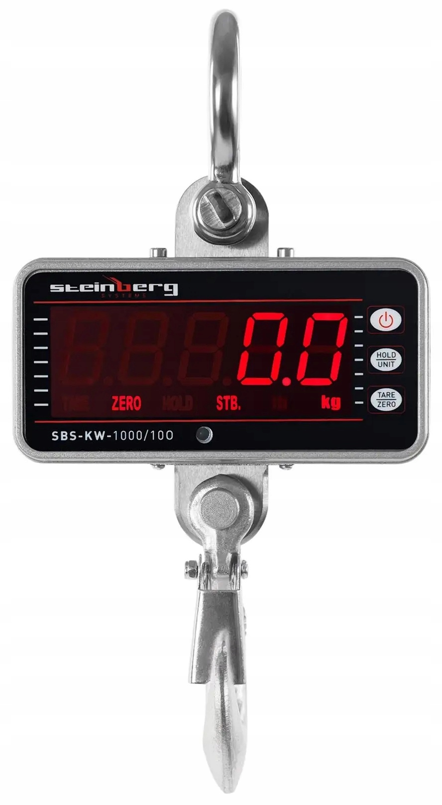 Háková váha 1000 kg/0,5 kg Led digitální dálkové ovládání Steinberg SBS-KW-1000/10O