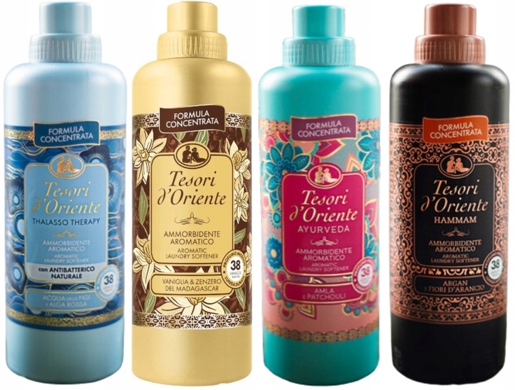 Levně Tesori d'Oriente Sada 4 krásných aviváží 760 ml Tvah