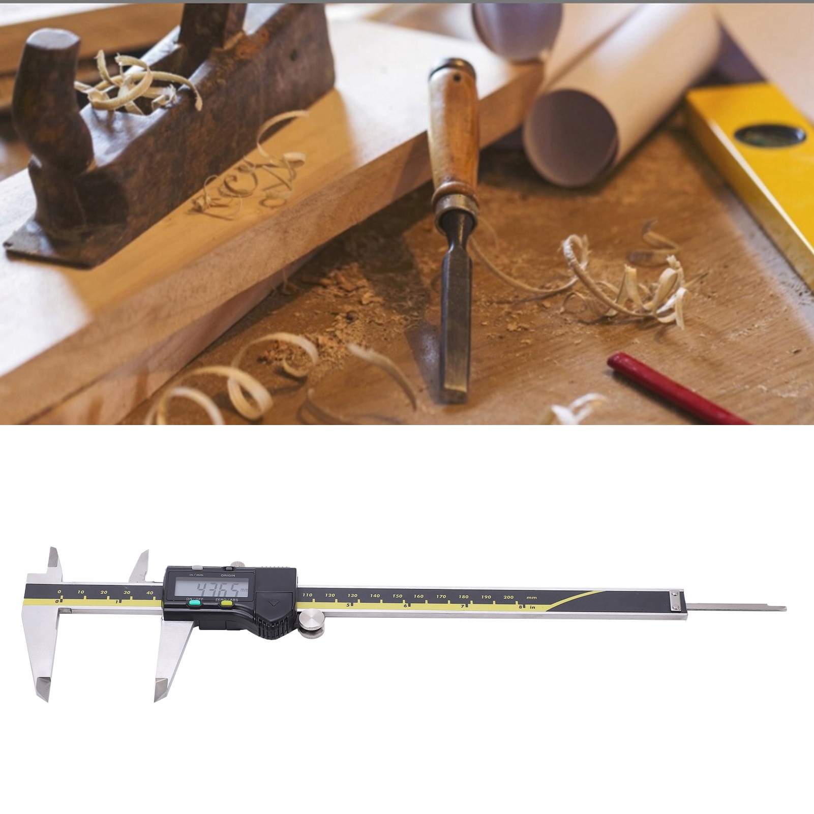 SUWMIARKA ELEKTRONICZNA METALOWA 0-200MM + OBUDOWA Kod producenta fhufdh281