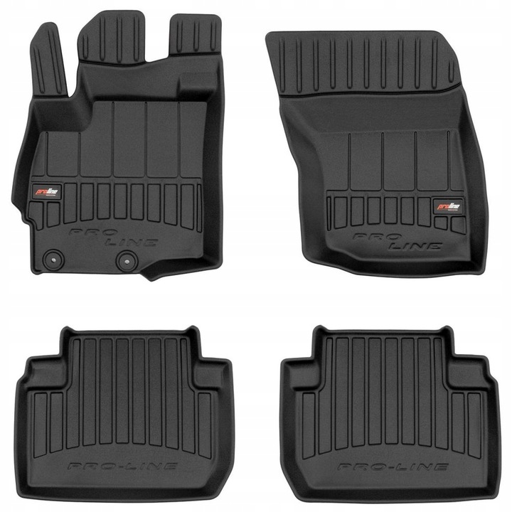 Gumové koberce Mitsubishi Outlander 3 2012-2022 3D vaničky