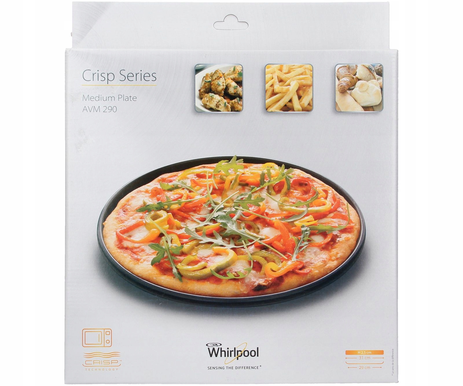 

Talerz Crisp do mikrofalówki Whirlpool 29/31cm