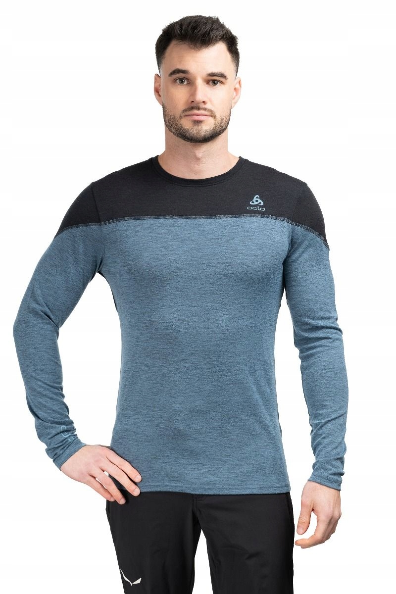 odlo Koszulka termiczna męska Revelstoke Pw 150 Bi Top Crew Neck Ls l