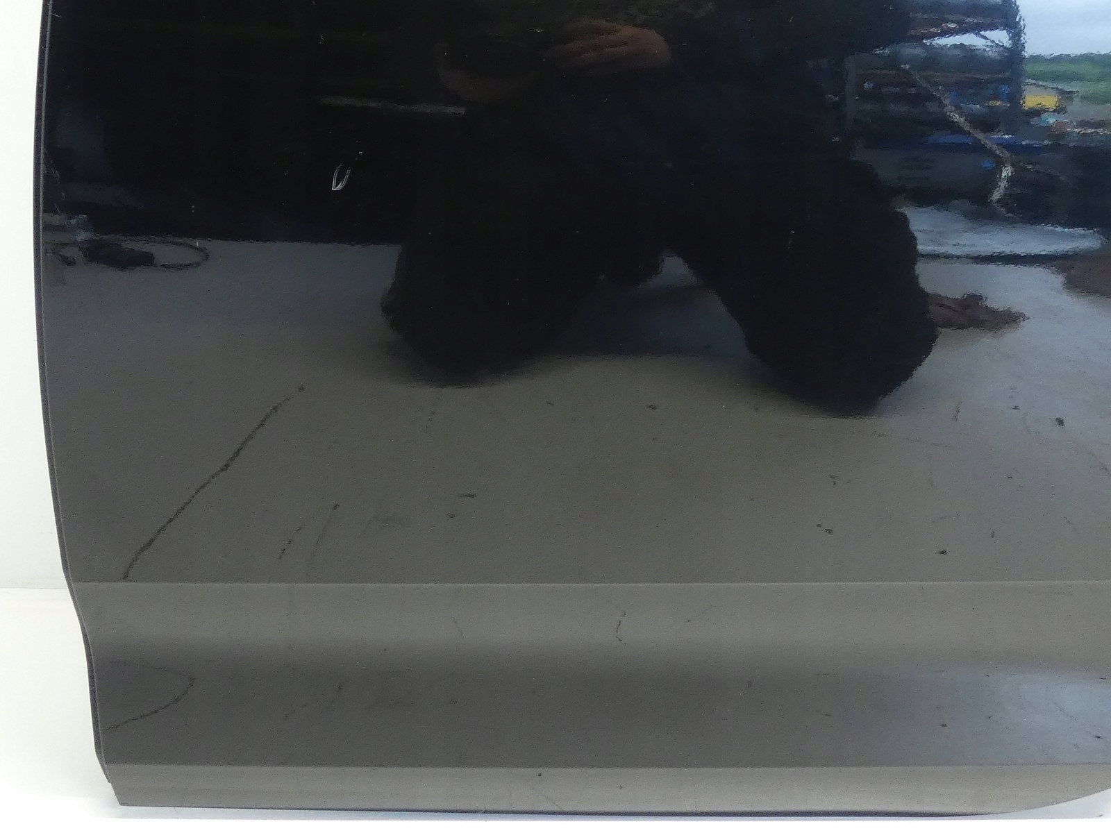 door left left rear part rear. AUDI A4 B9 sedan LY9T black,