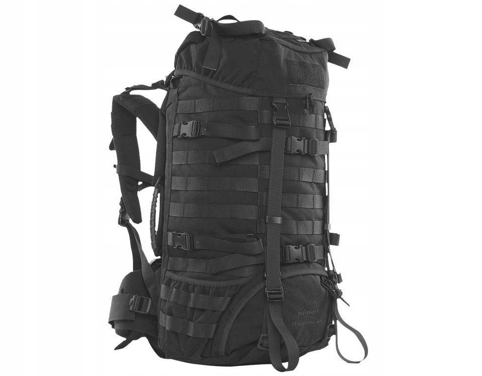 Wisport Batoh Raccoon 45 L Black Cordura Molle
