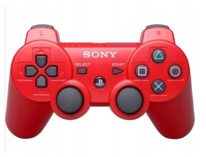 Kontroler Bezprzewodowy Sony DualShock 3 czerwony