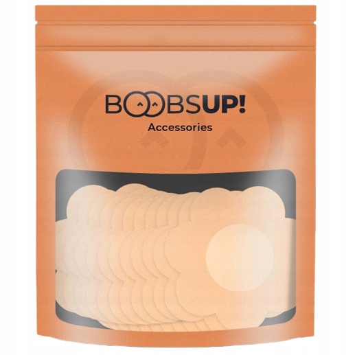 NASUTNIKI BAWEŁNIANE NAKLEJKI SUTKI 12SZT BAWEŁNA Marka BoobsUp