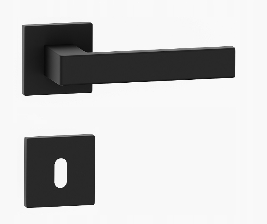 Kľučka Pina Slin čierna rozety kľúč