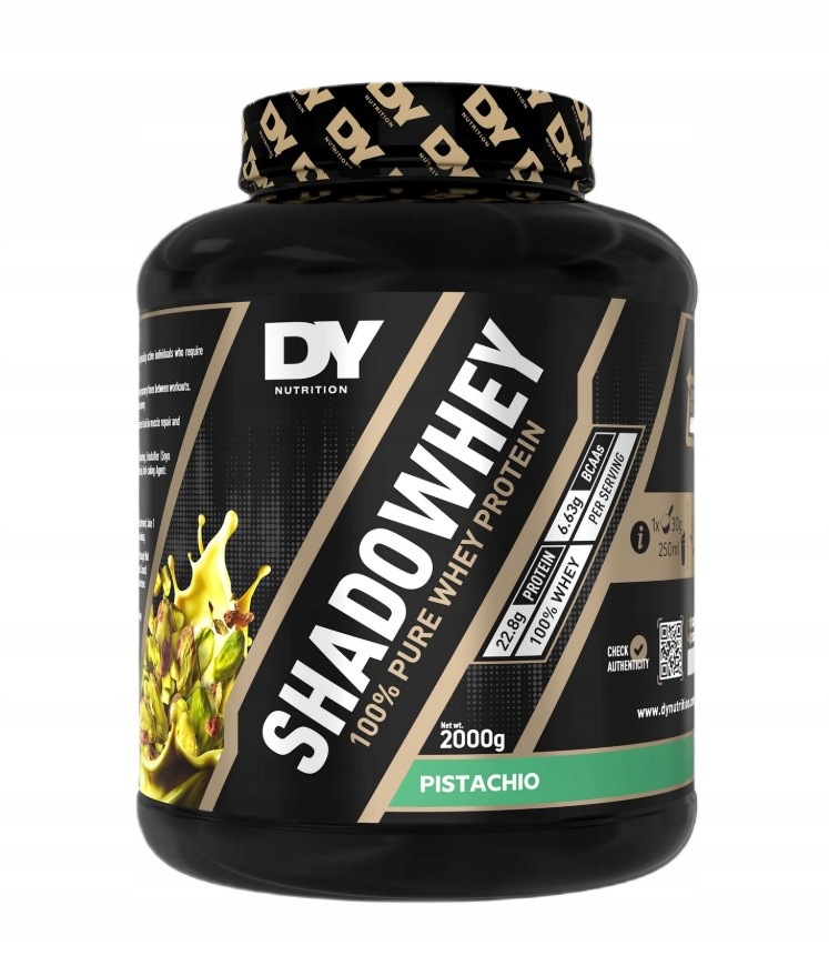 Dorian Yates Bílkoviny, ShadoWhey 100% Pure Whey Protein, Pistachio, 2000 g