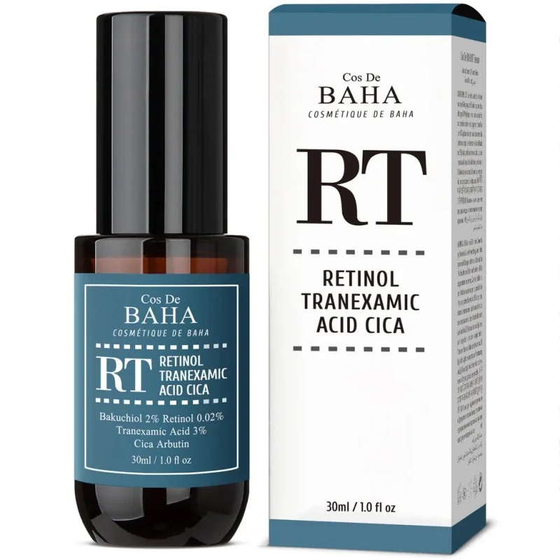 Sérum na obličej a krk Cos De Baha Retinol Tranexamic Acid Cica 30 ml