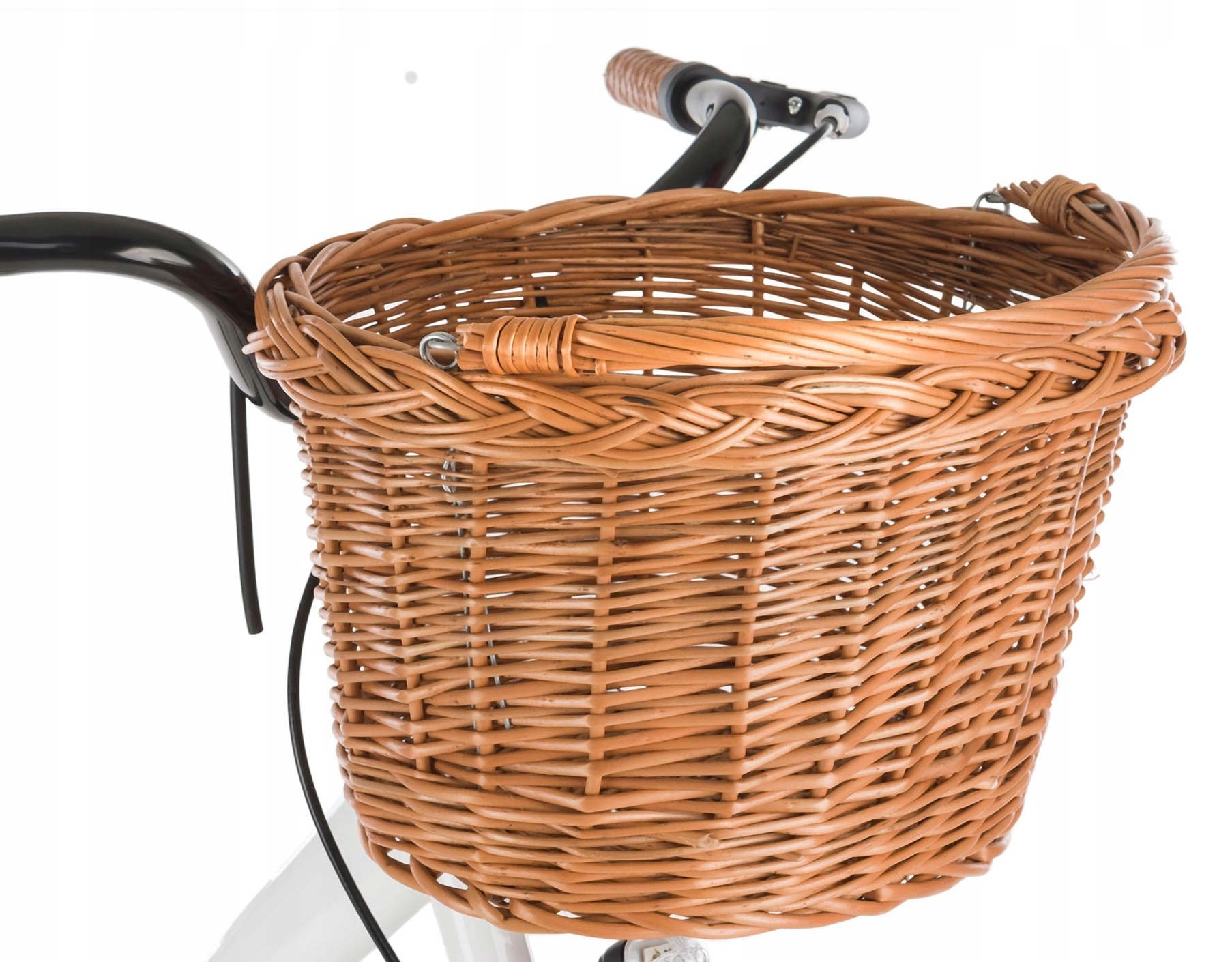 KOSZ ROWEROWY WIKLINOWY Z WYŚCIÓŁKĄ RÓŻNE WZORY! Model KOSZ PRZÓD