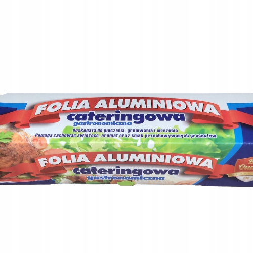 

Folia aluminiowa gruba w pudełku z ucinarką 29cm