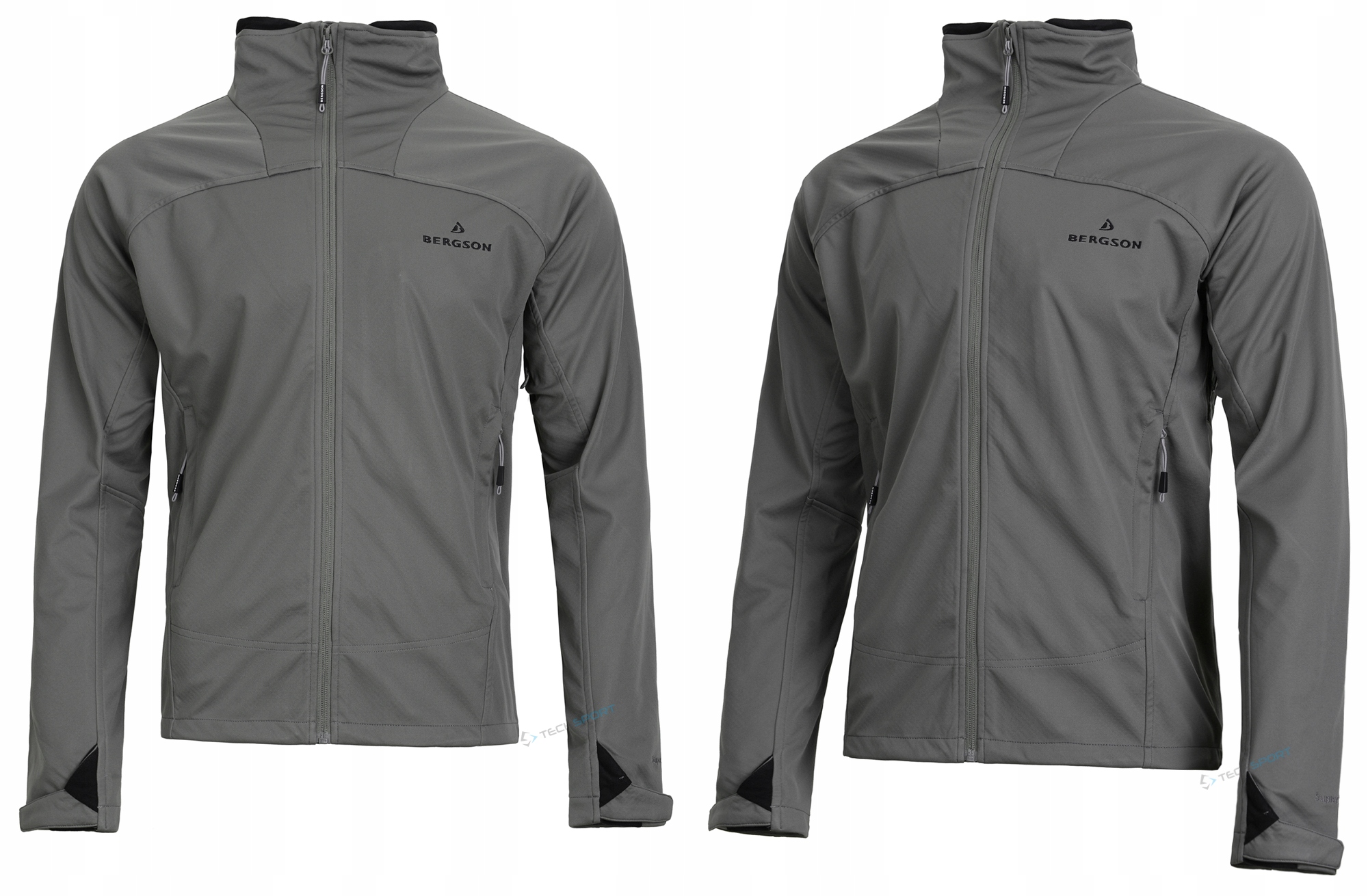 Technická Softshellová Mikina Bergson Context vel M Supra-shell 10.000