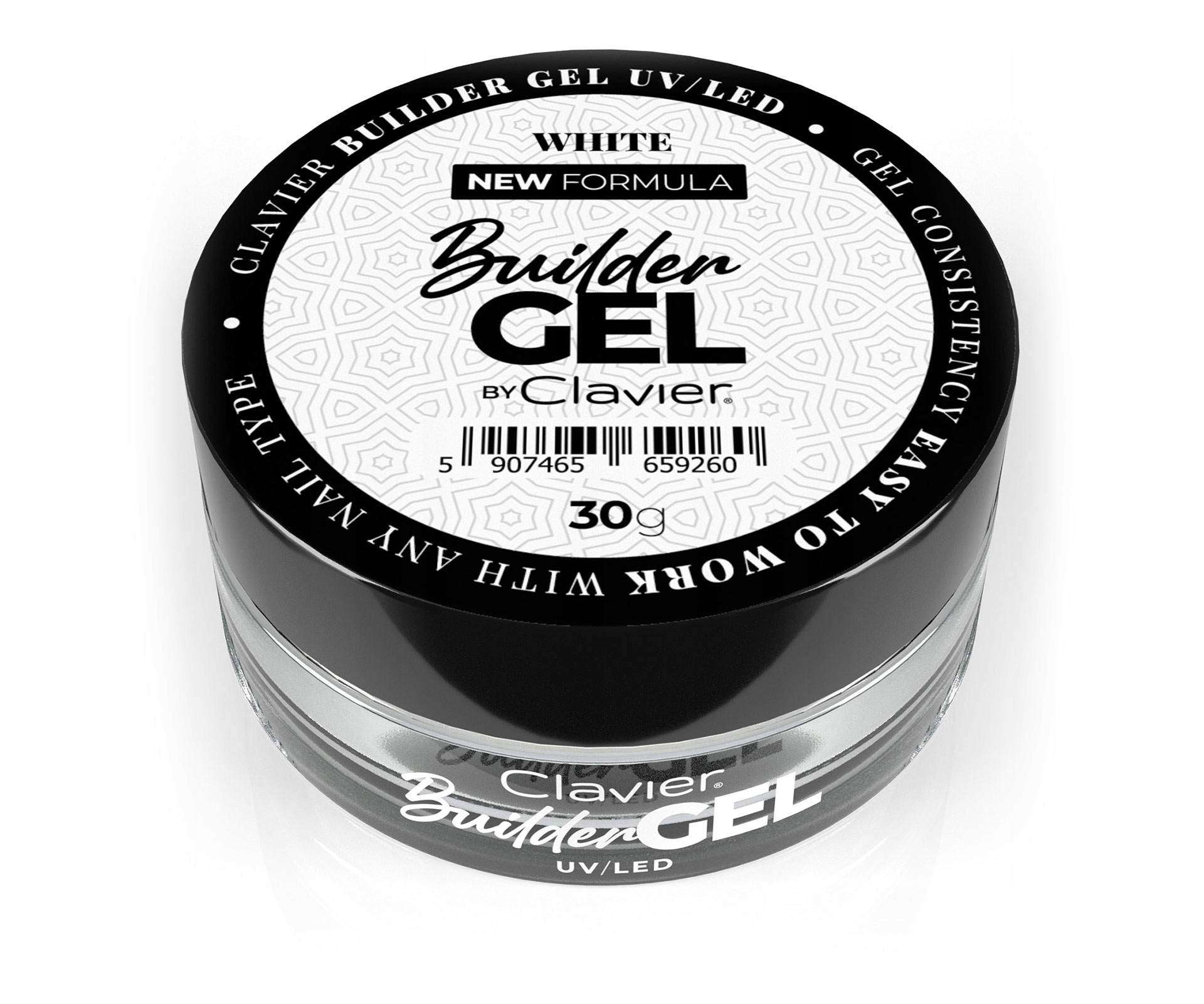 Clavier BUILDER GEL “White” 30g