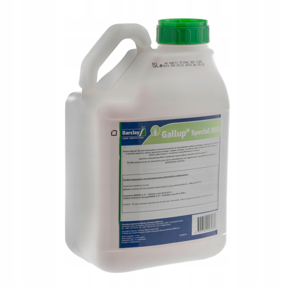 

Gallup Special 360 Sl 5L totalny glifosat chwasty
