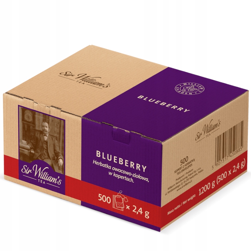 Herbata Sir Williams Tea Blueberry 500 saszetek