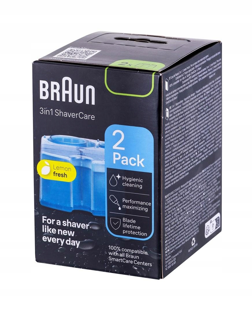 Wkład czyszczący Braun do golarki 2 pack