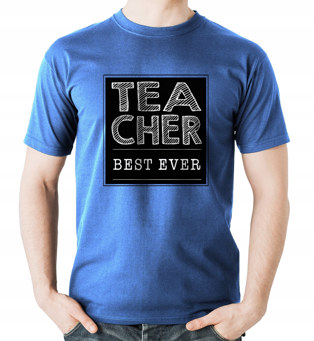 

Koszulka Best Teacher Ever dla nauczyciela XXL v4