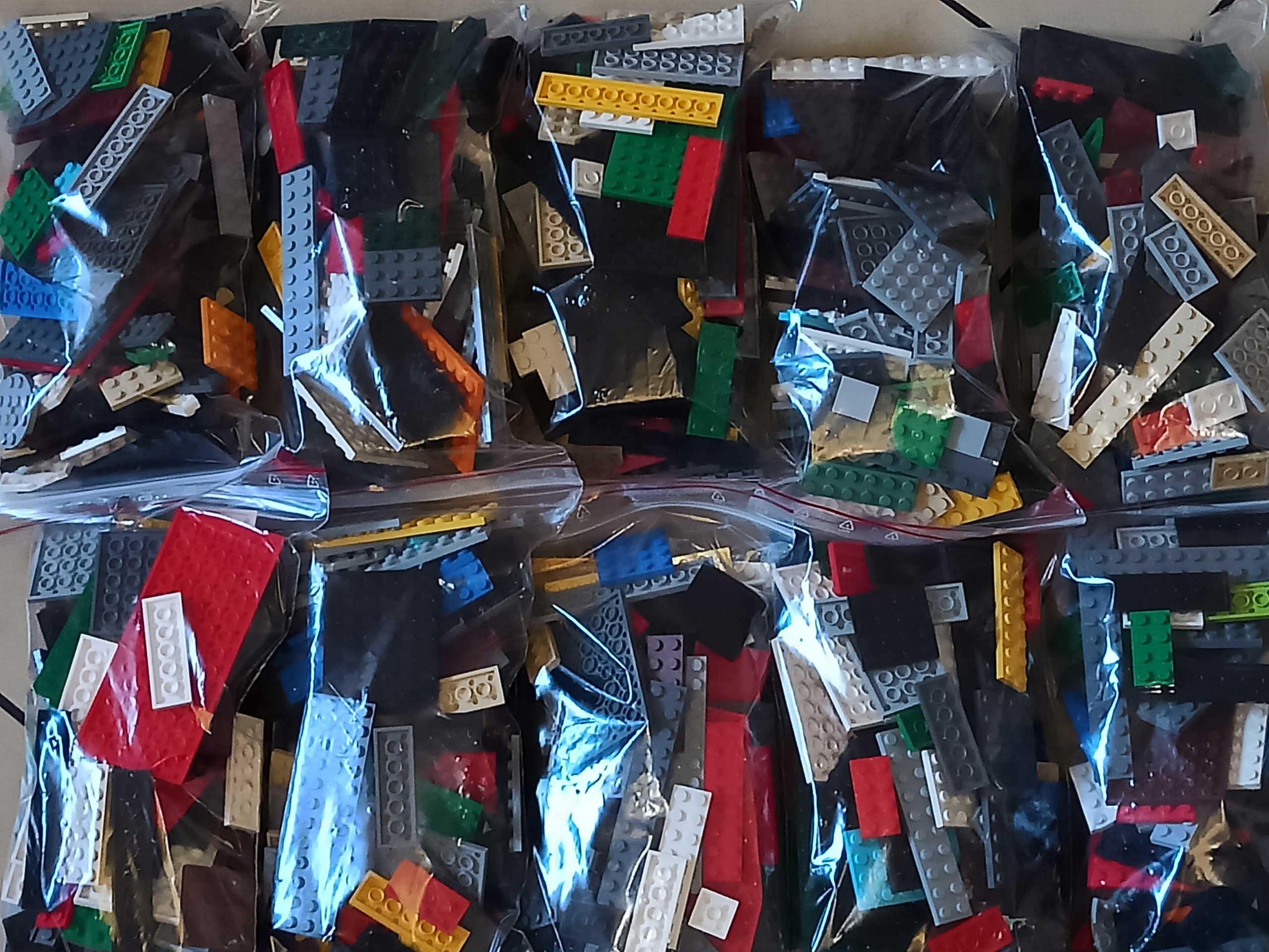 Lego Mix Klocków płytki 0.25 kg 250 gram Marka LEGO