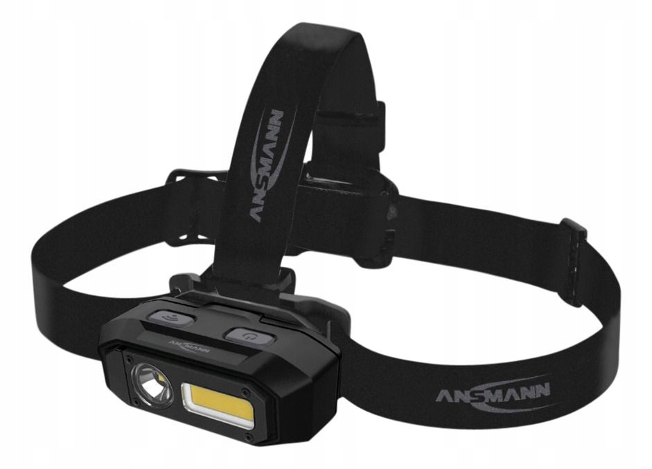 Latarka czołowa Ansmann HD800RS 600 lm Cob Led Li-Ion Usb 1600-0501