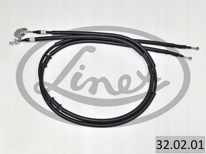 Linka hamulca ręcznego OPEL ASTRA H kombi L+P kpl Producent części Linex