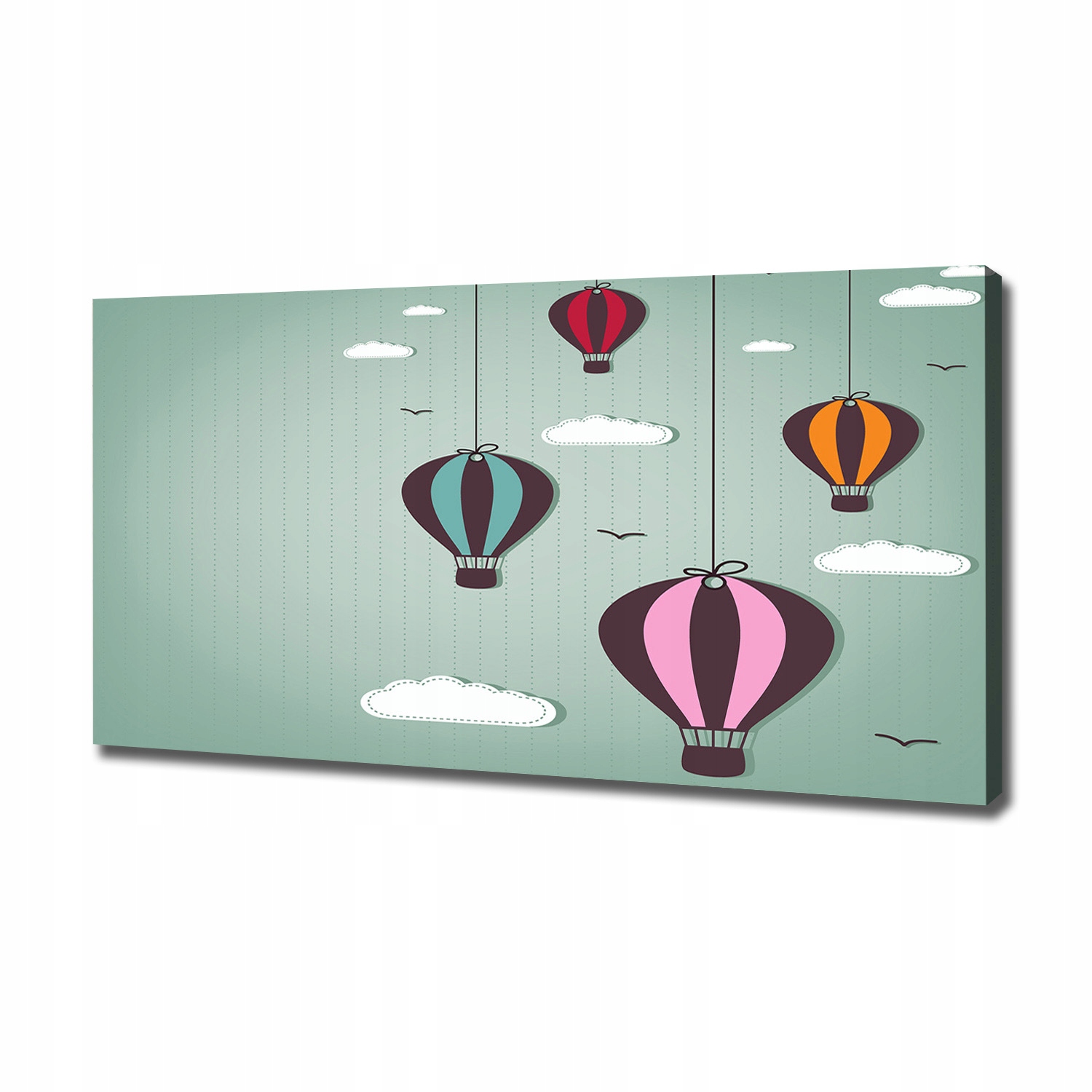 

Foto obraz na płótnie Latające balony 120x60 cm
