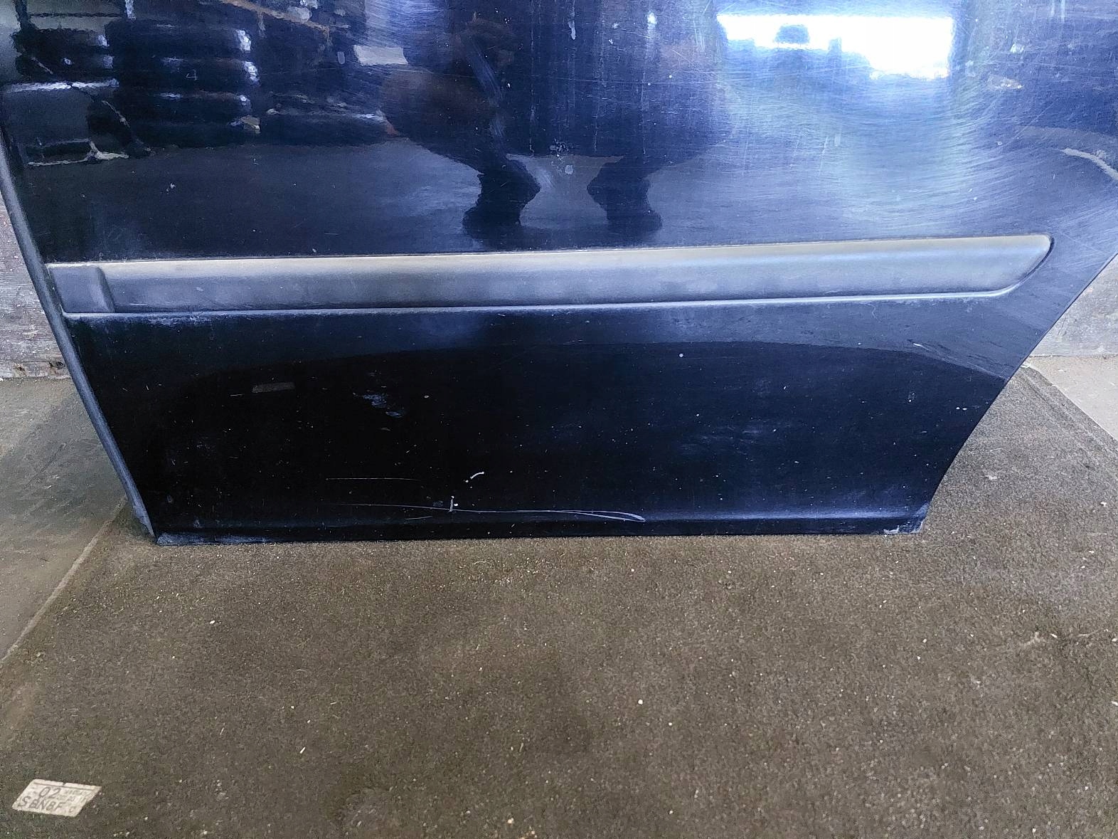 door unprotected left rear part SAAB 9-3 II