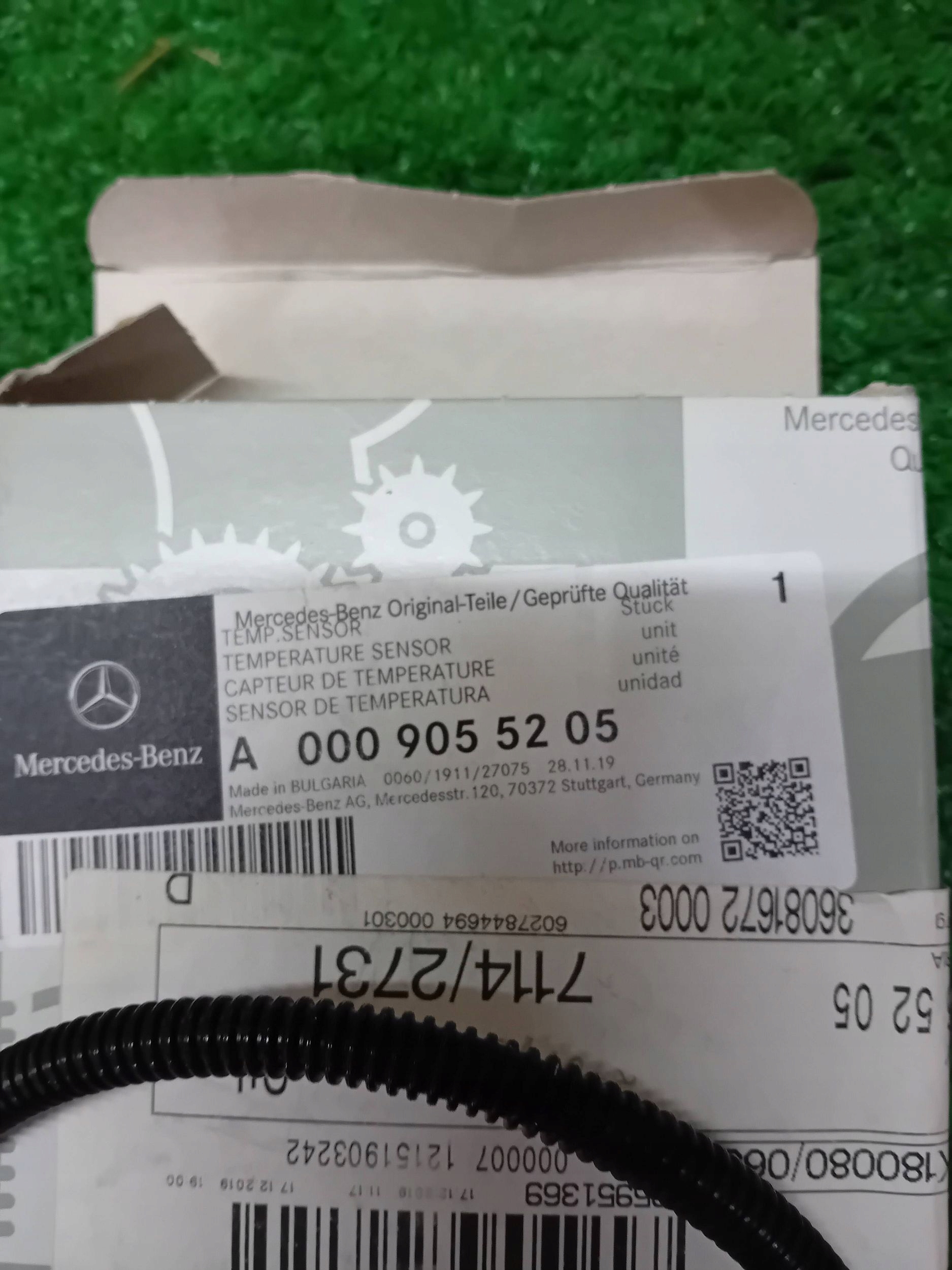 snimač TEMPERATURY plinova MERCEDES NR.01