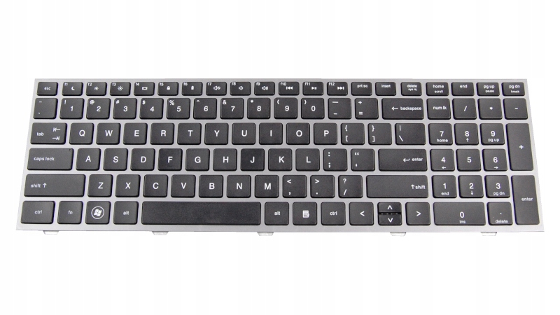 

Klawiatura Do Hp Probook 4540S 4545S Srebrna Ramka