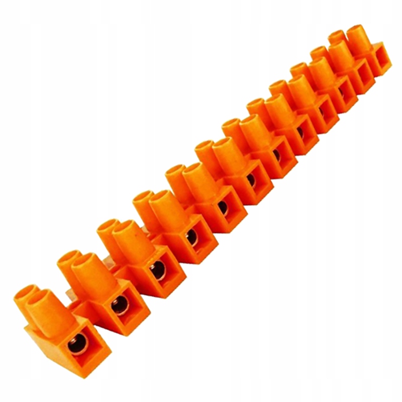Złączka zaciskowa 12-TOROWA 2,5mm pomarańczowa Marka Ecolight