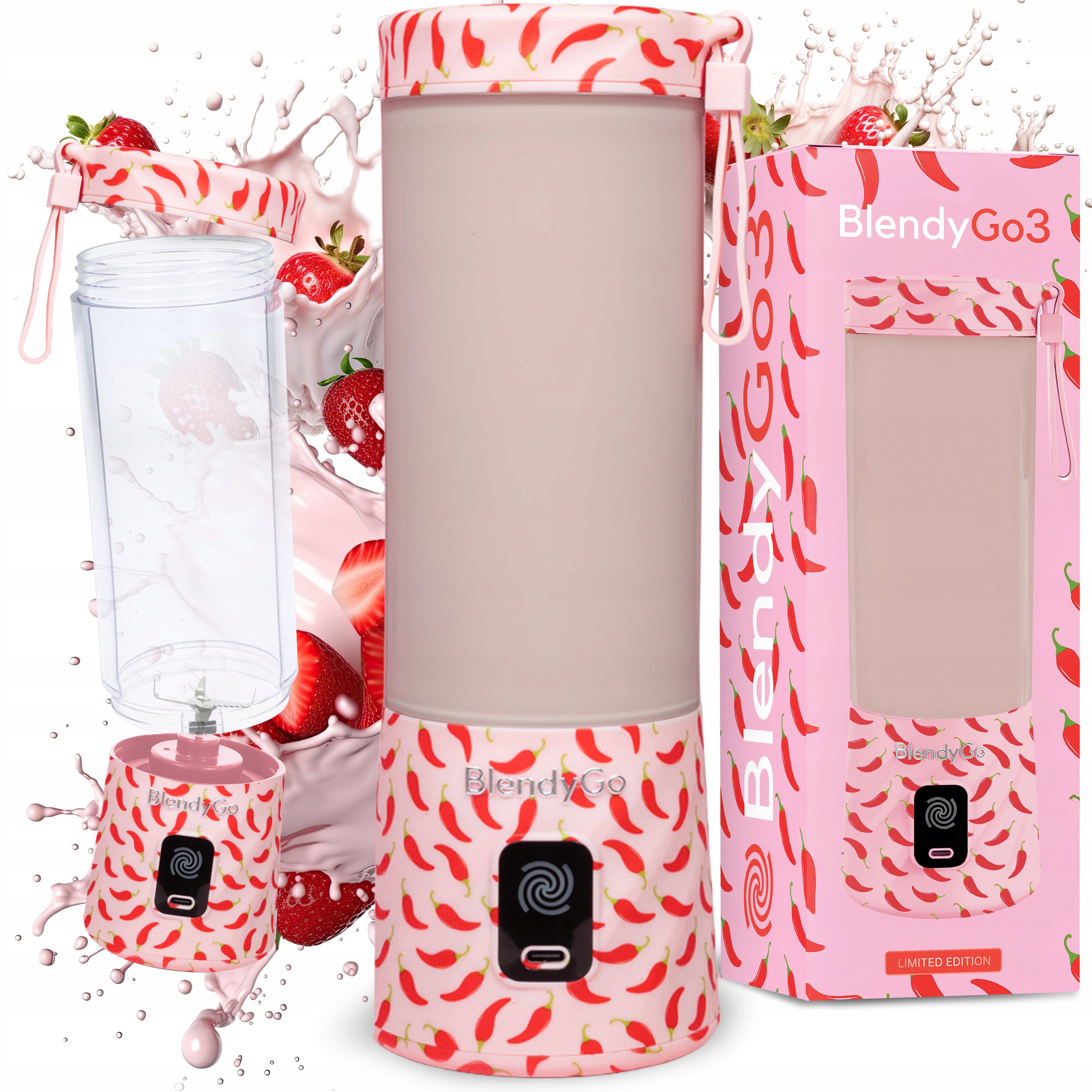 Originální mixér BlendyGo 3 Bezdrátový Usb Blender nové generace