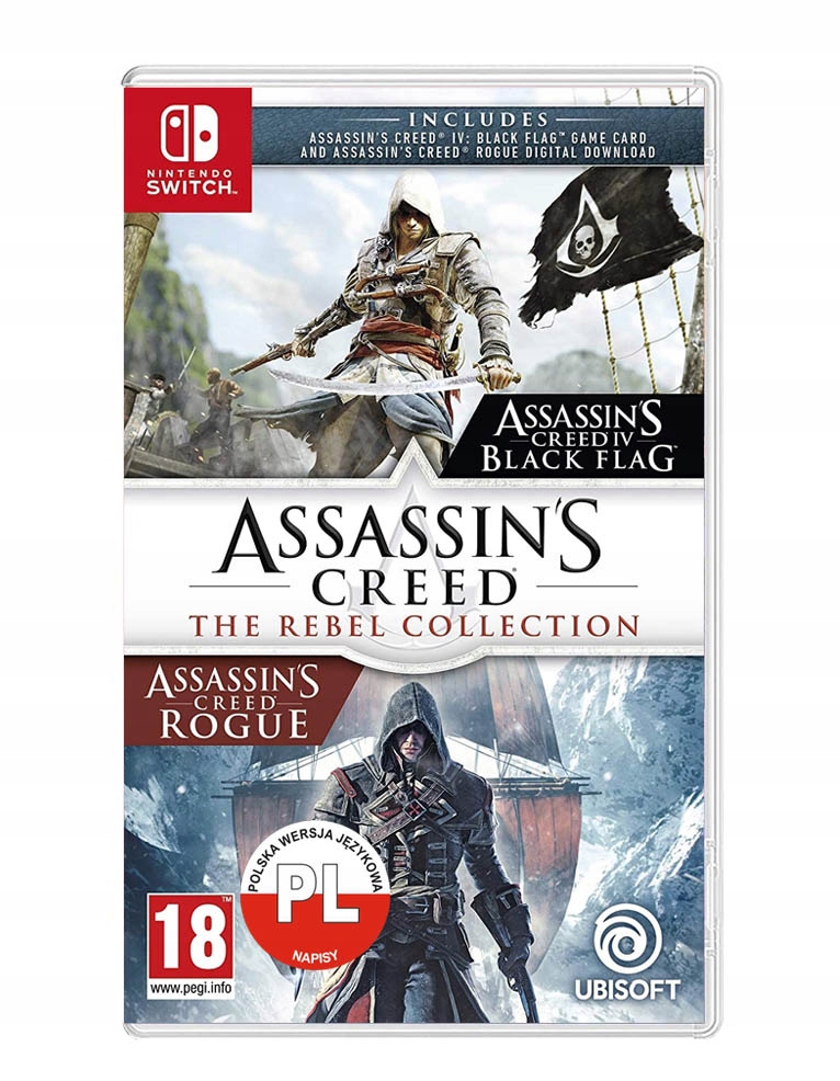 

Assassins Creed The Rebel Collection Switch Pl